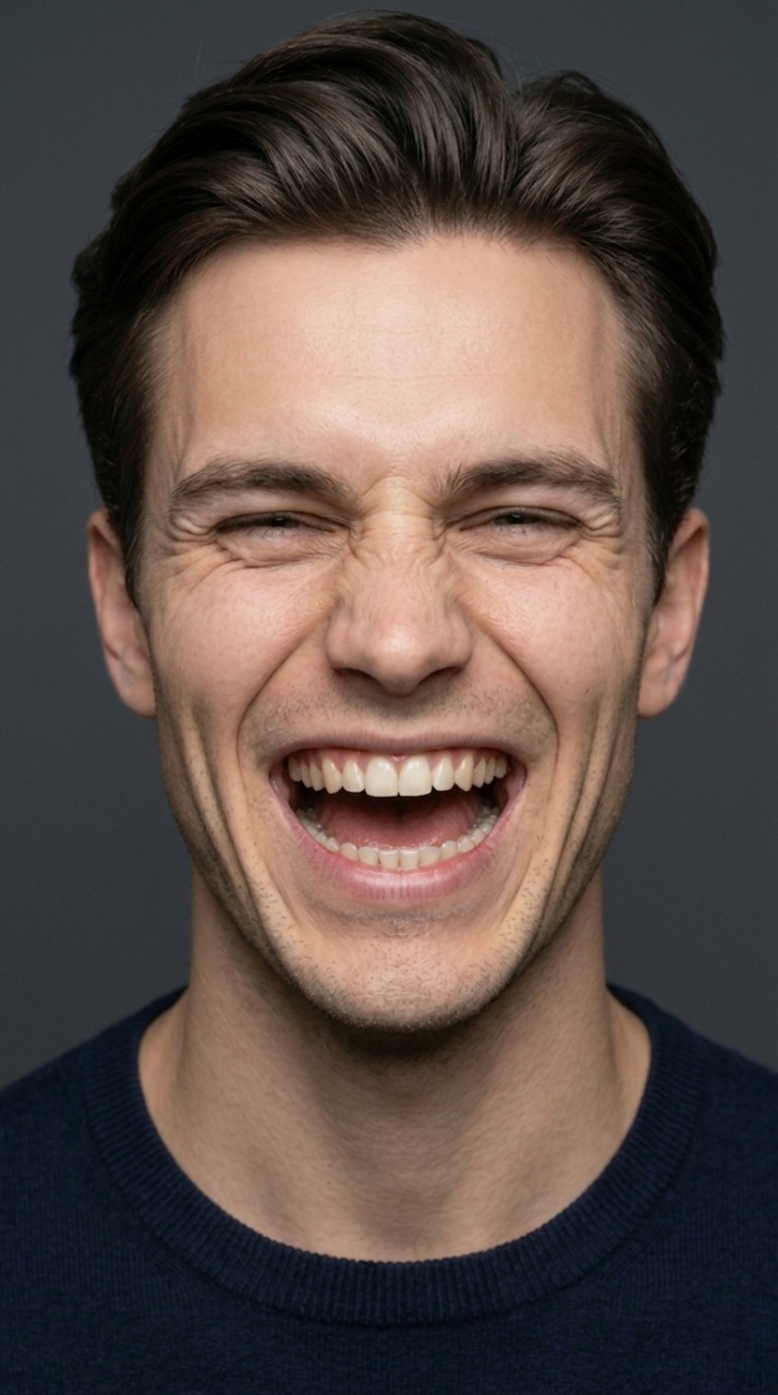 Smiling or Squinting